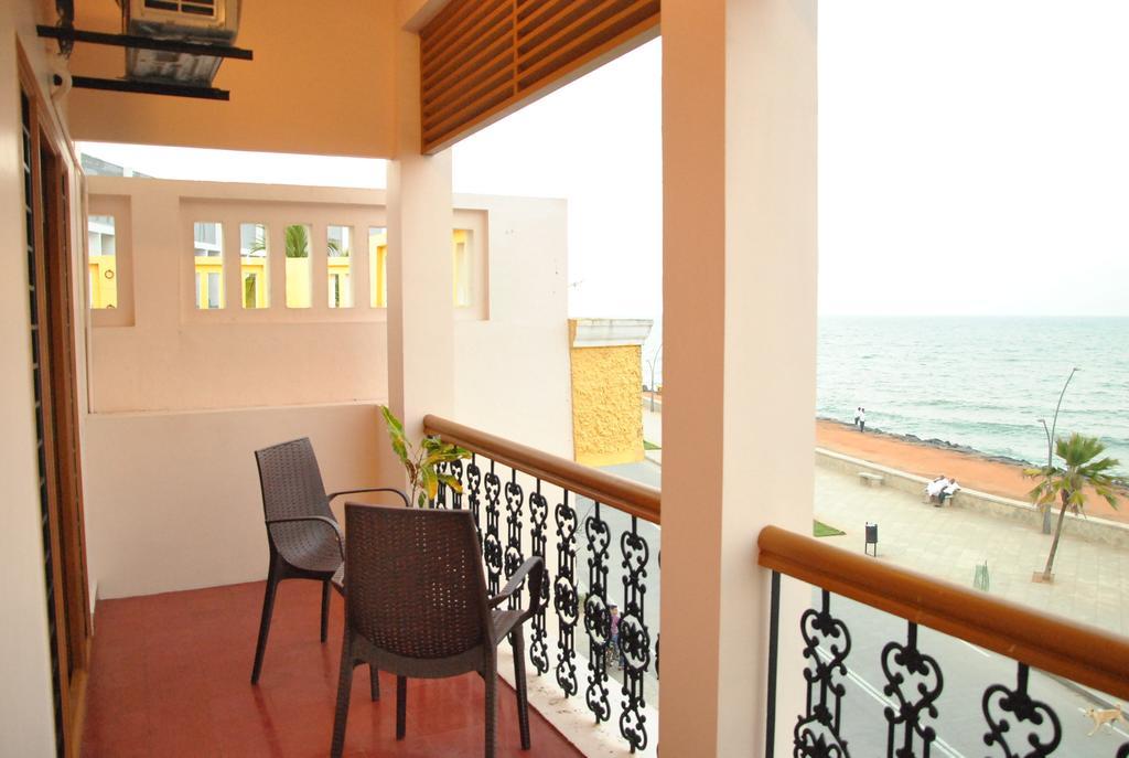 Cours Chabrol Hotell Pondicherry Eksteriør bilde